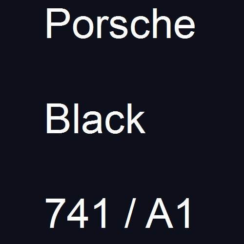 Porsche, Black, 741 / A1.